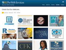 Tablet Screenshot of dsdprowebservices.com